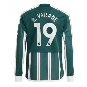 Manchester United Raphael Varane #19 Borta Kläder 2023-24 Långärmad